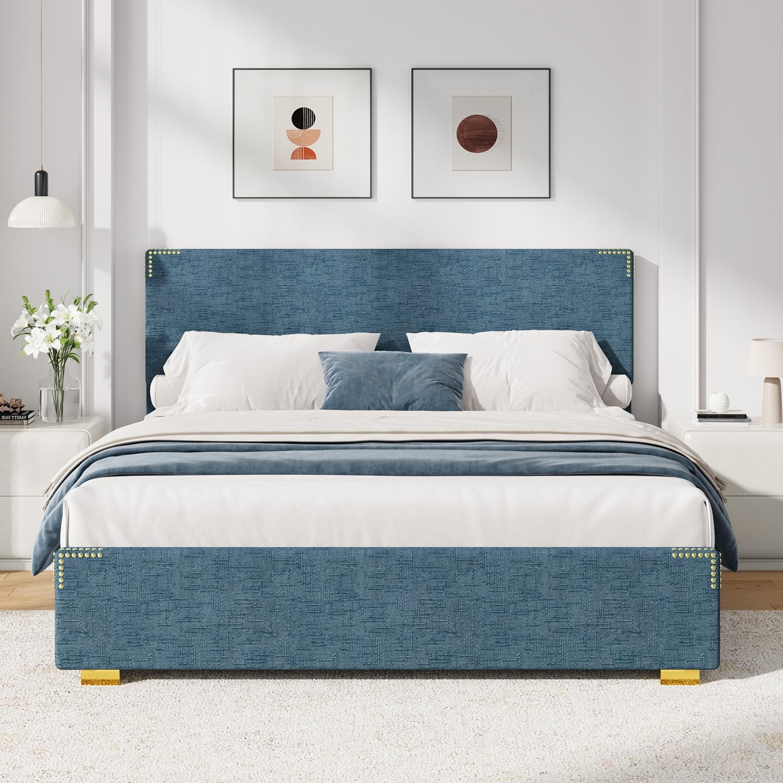 Queen Bed Frame With Headboard And Footboard