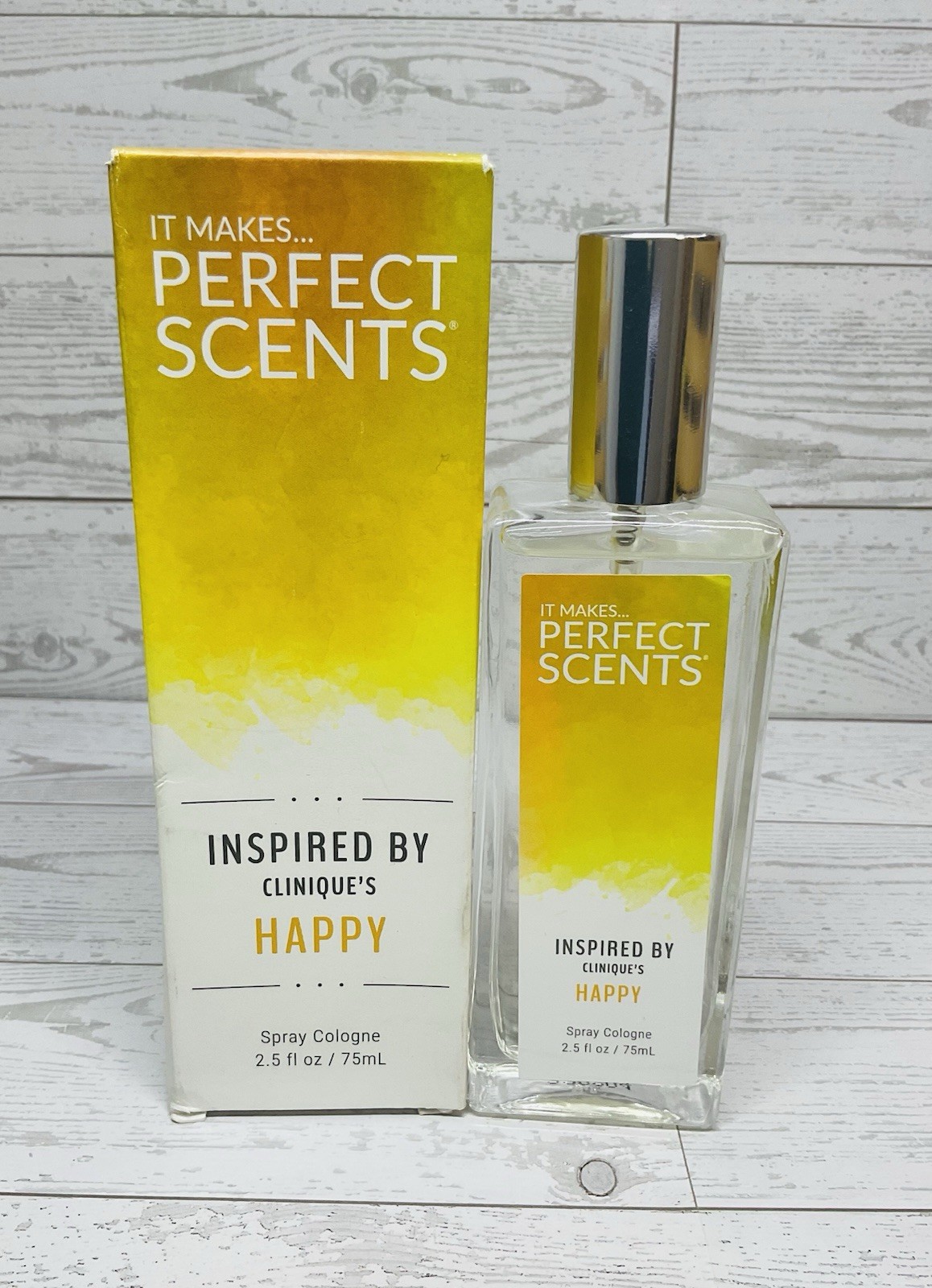 Perfect Scents Inspired by Happy 2.5 Fl oz Spray Cologne