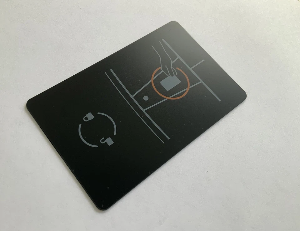 CARTÃO CHAVE TESLA Modelo S 3 X Y OEM Excelente Estado NOVO  - Imagem 2 de 4