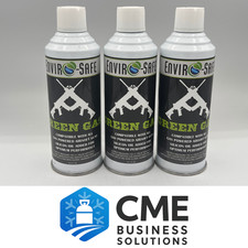 Enviro-Safe  Green Gas   DOT-Approved Can with Silicone Oil   Made in USA, 3 