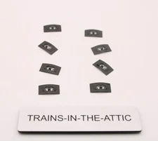 LIONEL SPEED NUTS PART 600-133 PACK OF (8). FOR TRUCK MOUNTING NEW