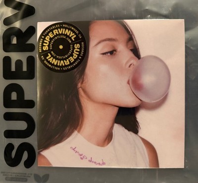 洋楽 Olivia Rodrigo drop dead vinyl Olivia Rodrigo Drop Dead Chewing Gum Pink 7