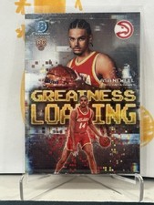 2025-26 Bowman Basketball Asa Newell Greatness Loading RC GL-12 Hawks
