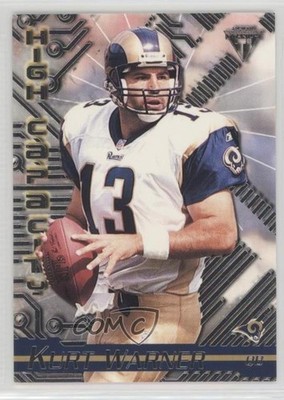 2002 Private Stock Titanium High Capacity Kurt Warner #10 HOF 0q3
