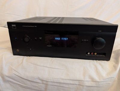 NAD T757 A/V Surround Sound Receiver, 7.1 Chanel , TESTED, WORKING.