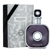 Armaf Men's Infinity Silver EDP Spray 3.6 oz Fragrances 6294015183641