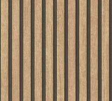 Wood Panels Scandinavian Beige - 3D Wallpaper Wood Look - 0.52 x 2.5 m