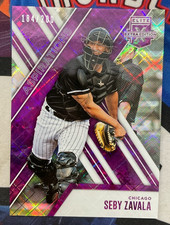 2017 Panini Elite Extra Edition BB #153 Seby Zavala Aspirations Purple 184/200