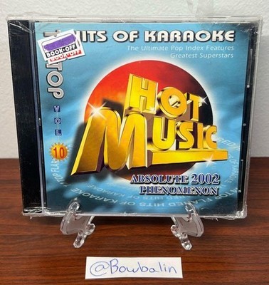 Hot Music: 14 Top Hits of Karaoke Vol 10 CD 2002 Pop Karaoke Taiwan HMV-010 NEW!