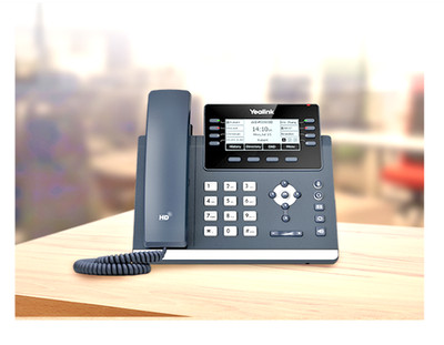 Yealink SIP-T43U Ultra-Elegant Gigabit IP Phone HD Voice