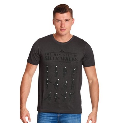 Ministry of Silly Walks T-Shirt für Monty Python Fans - Größe S wählbar