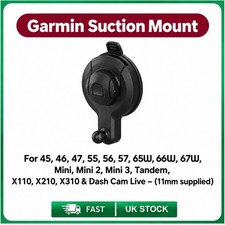 Genuine Garmin Suction MountFor Dash Cam 45 46 47 55 56 65W 66W & More