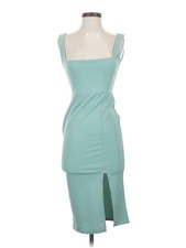 Nasty Gal Inc. Women Green Cocktail Dress XS