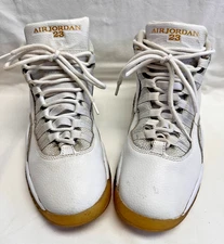 Nike Air Jordans 10 Retro OVO Drake, Size 9.5, White