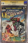 Amazing Spider-Man 122 CGC 7.0 Signed By Stan Lee Death Of Green Goblin