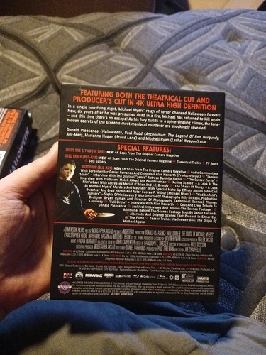 Halloween The Curse of Michael Myers 4K UHD Blu-ray Scream Factory Hardcase New - Imagen 3 de 5