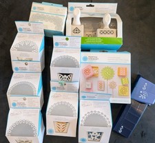 Huge Lot 10 Martha Stewart Punch Circle Edge Frame Cut And Fold Punch Craft New
