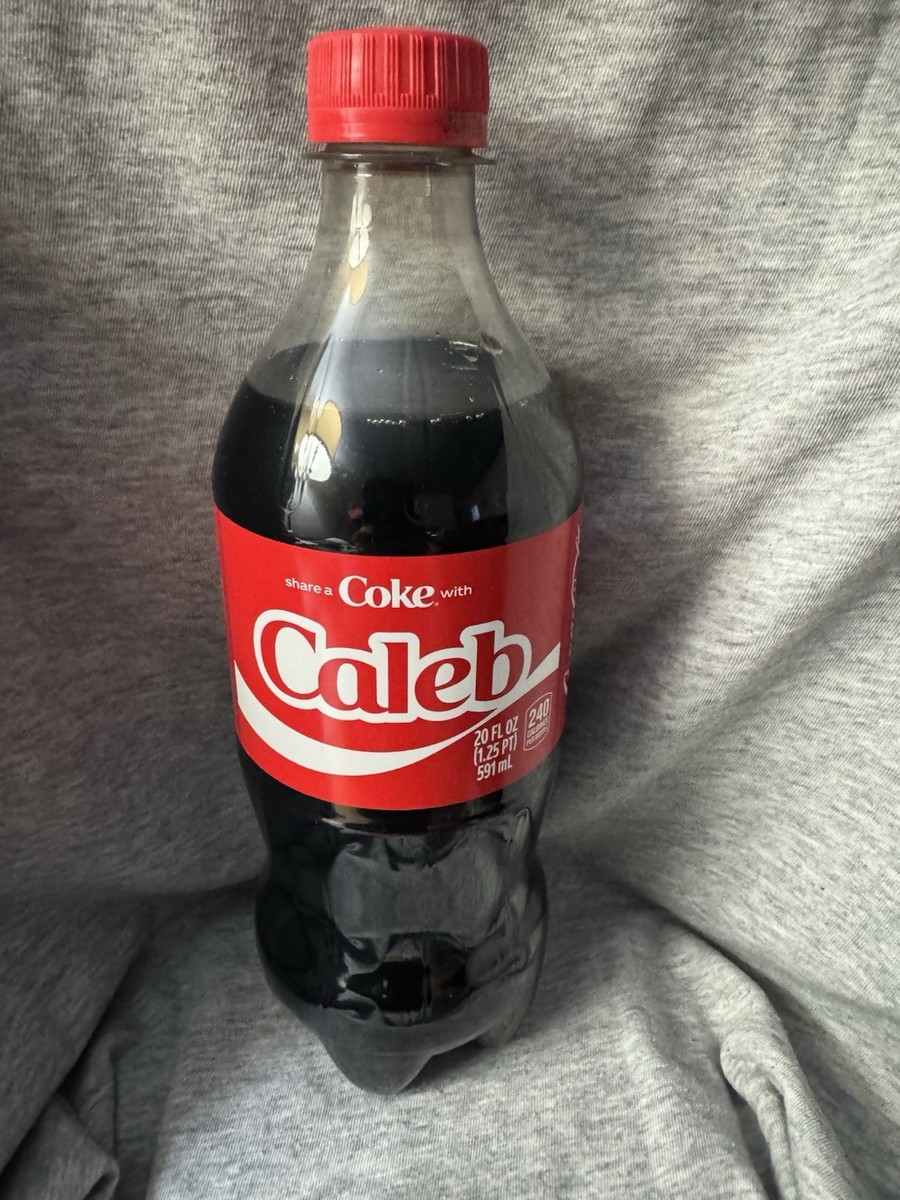 Share A Coke with Caleb 2025 Personalized Gift Coca Cola Bottle