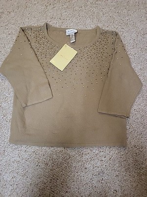 linea by louis dell'olio Sweater 1X New With Tags