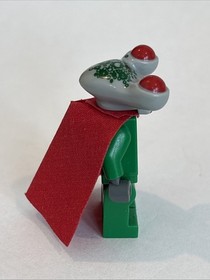 LEGO Space Police 3 Alien SQUIDMAN Minifig Green Monster Squid Man Red Cape 5980