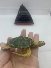 2007 Green Sea Turtle Wild Safari Sealife Figure Safari Ltd Toy Turtle AG