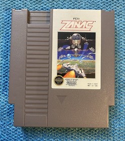 Zanac NES CIB 100% Complete Intact Wings Factory Stamp 00 Tested 1987 Vintage