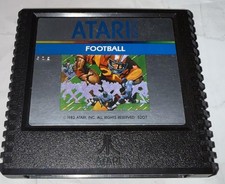 Vintage Football Atari 5200 Game Cart Only Black Atari 1982 NTSC Sports Football image