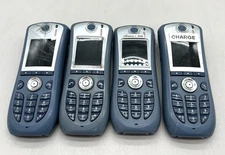 Lot of (4) Ascom i62 Wireless VoIP Phone Blue WH1 (NO BATTERY NO BACK)