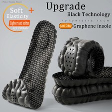 Graphene Anti-odor Sports Insole 4D Cloud High Elastic Shock Absorption Massage