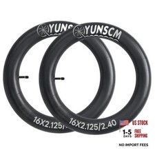 16x2.125/2.40 52/62-305 Bike Tubes 16 x 2.125/2.25/2.35/2.40 AV32MM Schrader