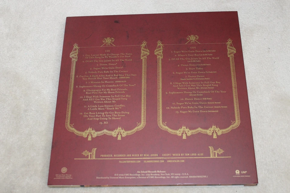 Fall Out Boy - From Under The Cork Tree (20th Anniversary Edition) (CD 2025) - Image 2 of 4