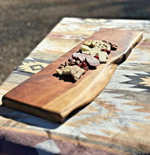 Snacking Cedar Charcuterie Board Handmade Live Edge Cedar NEW