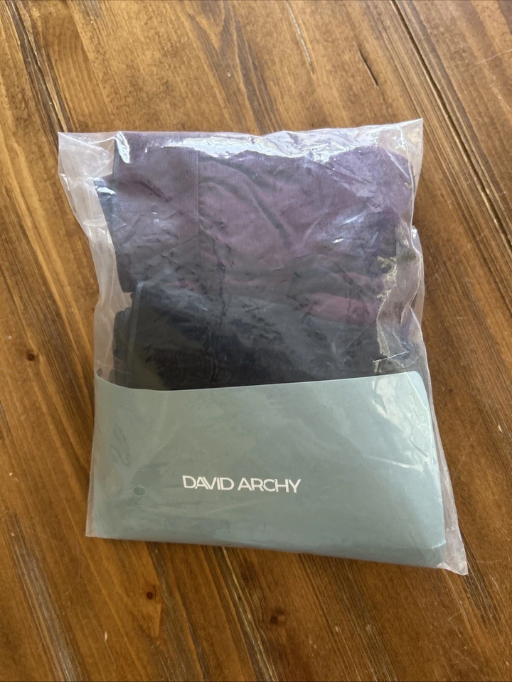 DAVID ARCHY Mens Brief Modal No Fly Underwear Support Pouch 4 Pk Free S&H M - Image 2 of 3