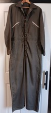 Vintage Roebucks Mechanics Coveralls Dark Green Sz 40T