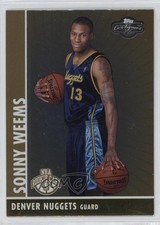 2008-09 Topps Co-Signers Rookie Gold Foil 69/99 Sonny Weems #132 0q3