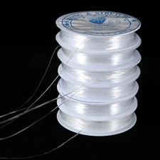 Elastic String for Bracelets Stretchy Bead Cord Jewelry Making Beading 0.4-1 mm