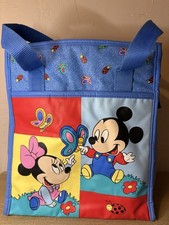 Vintage Mickey And Minnie Mouse Diaper Bag