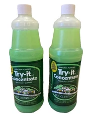 Stanley Home Products Try It Concentrate Heavy Cleaner 2 Count 32 OZ Each VTG