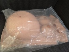 CRRCLSY Silicone Pregnancy Belly with Breast Realistic Maternity Fake 6 months