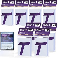 800 Count Soft Clear Penny Sleeves for Trading Cards - Premium PP Plastic Card