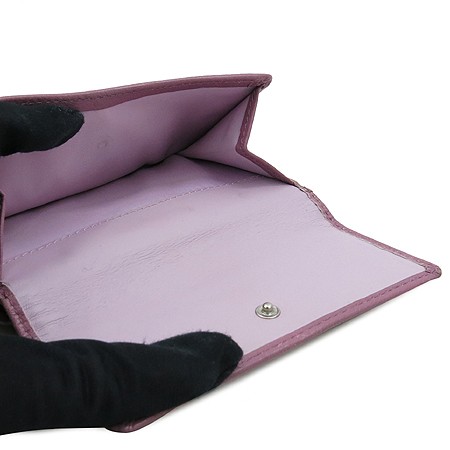 Coach Small Crossbody Wallet Pink Beige Signature Leather