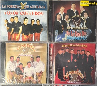 4 cds En la Cima del Mundo by La Nobleza de Aguililla (CD, Oct-2006, Fonovisa)