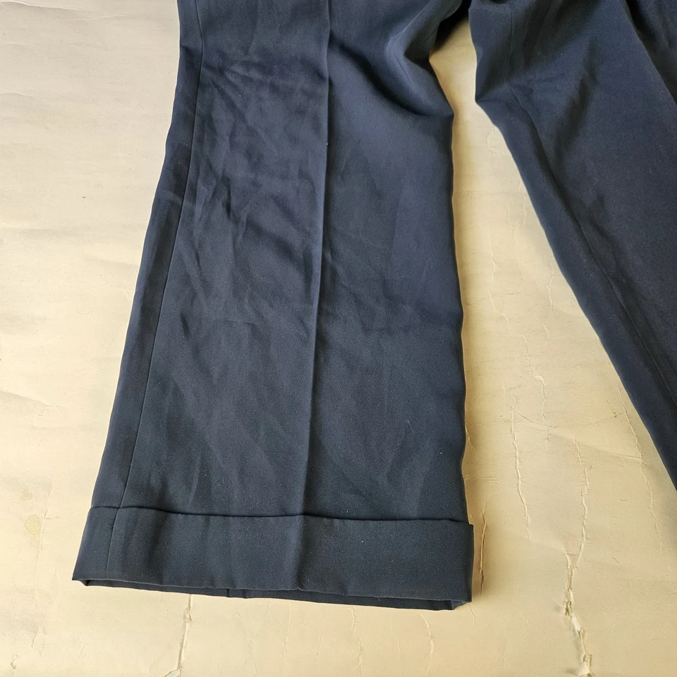 Focus 2000 Updated Fit Cuffed Hem Teal Slacks Pants Size 10 New with Tags - Image 2 of 4