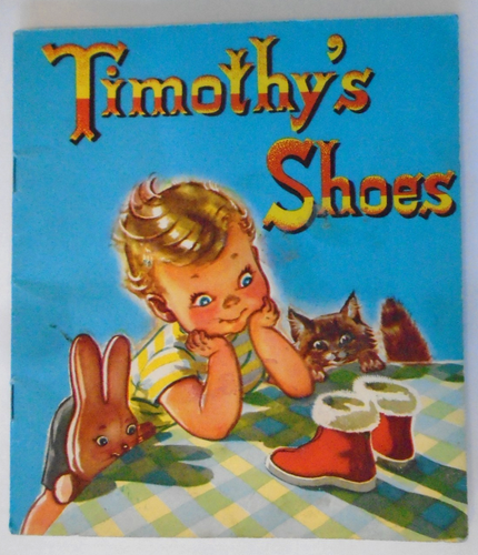 Timothy's Shoes Whitman Vintage Children's Book 1946 Excellent Condition - Picture 8 of 8