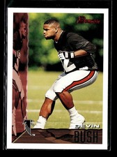 Devin Bush RC: 1995 Bowman Rookie Card #26. rookie card picture