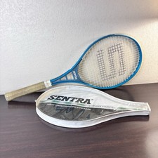 Vintage Sentra Aquilla IX Ceramic Tennis Racket 4-1/2L W Case 1989 MINT 