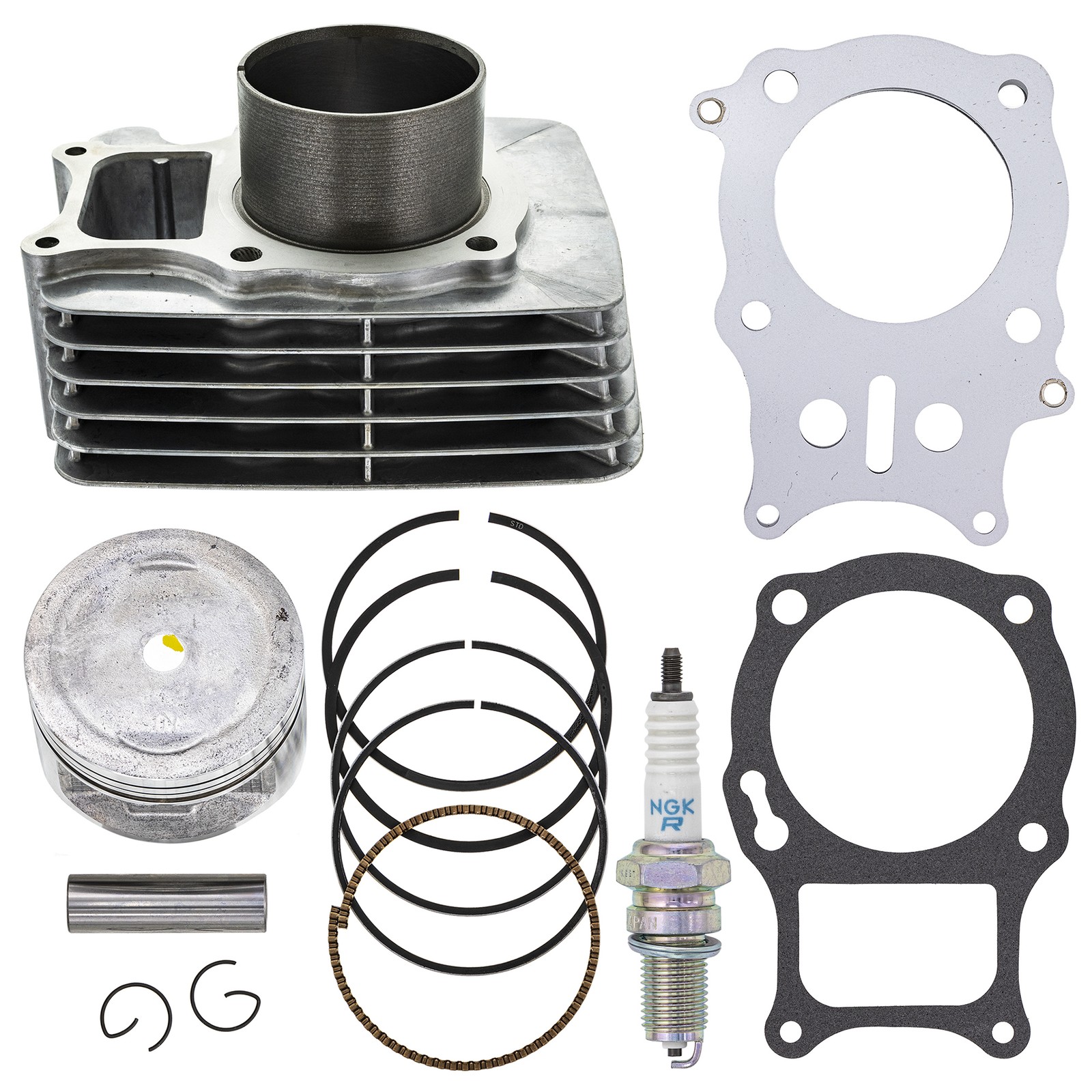 NICHE Cylinder Piston Gasket Kit Honda Recon 250 TRX250 12191-HM8-000 68.5mm