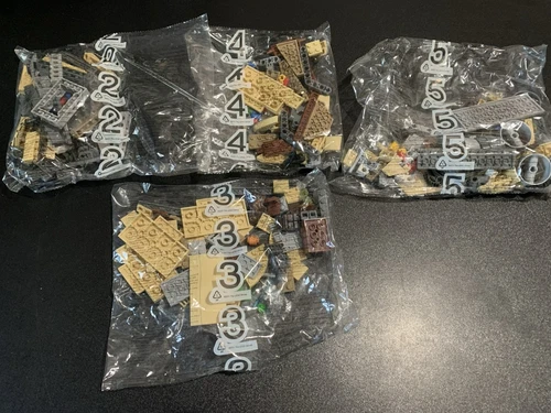 LEGO Wookie Gunship 75084 Partial Set, Sealed Bags 2, 3, 4, & 5 With Figures