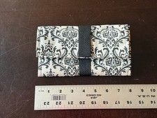 Damask Coupon Organizer Wallet Grocery Receipt Holder Dividers Made in USA