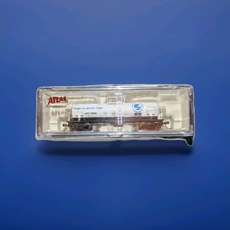 Atlas Model Railroad Co, Inc. - Kaolin Tank Car - Anglo-American Clays - 78638